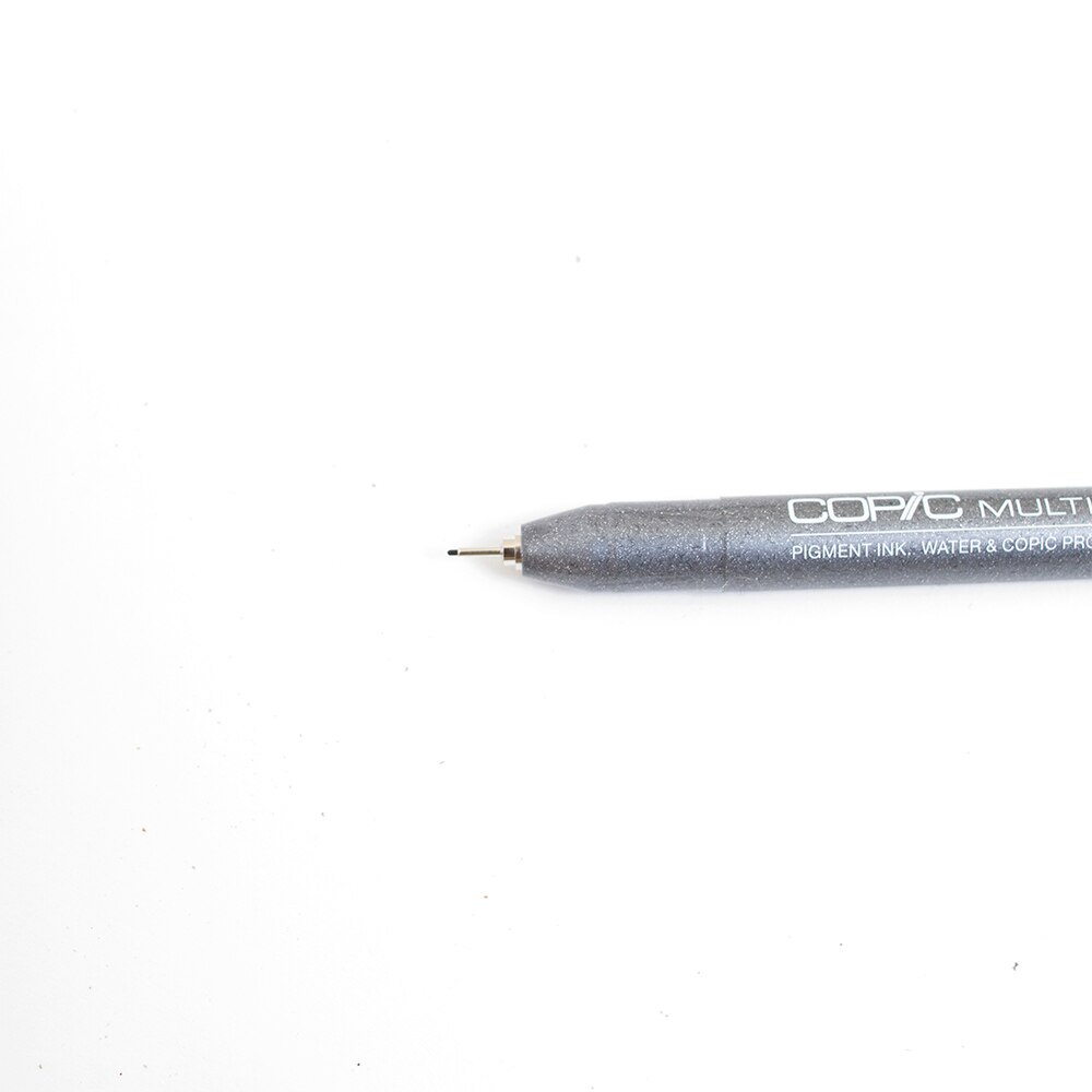 Copic, Multiliner, Pen, Black, 0.3-07